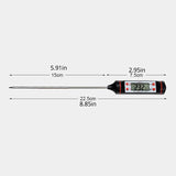 Digital Meat Thermometer with Probe for Cooking, Grilling & Baking