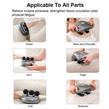 6-Head Deep Tissue Massage Gun with Touchscreen – High-Intensity Percussion Massager for Muscle Recovery & Pain Relief