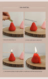 Strawberry Scented Soy Wax Candles – Aromatherapy & Home Décor Gift