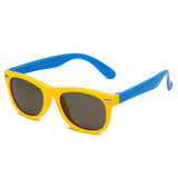 Gafas de sol clásicas de silicona para niños: protección UV400 para niños y niñas