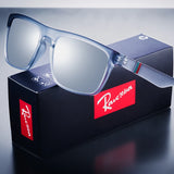 Gafas de sol polarizadas cuadradas vintage: gafas retro con protección UV400 para hombres y mujeres