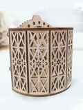 3D Wooden Perpetual Calendar & Pen Holder - Mechanical Puzzle Kit