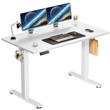 Electric Height Adjustable Office Desk – Ergonomic Standing Desk with Memory Settings & Anti-Collision Technology