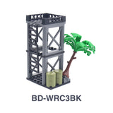 WW2 Military Building Blocks Set - Army Soldier & Motorcycle Model Kit