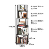 Estantería giratoria para libros, estantería para revistas, organizador de estanterías, estanterías estéticas para niños, estanterías, muebles de almacenamiento