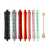 Heatless Hair Rollers Set – 36PCS Curling Rods with 50PCS Rubber Bands for Perfect Waves & Volume