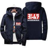 Men's Yoshimura Japanese Pilot Jacket – Windproof Hooded Spring Jacket