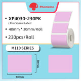 Portable Bluetooth Thermal Label Printer – Mini Barcode & Sticker Maker for Business and Home Use