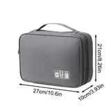 Bolsa digital multifuncional Cable de datos Auriculares Disco duro Fuente de alimentación Bolso digital Bolsa de almacenamiento de accesorios electrónicos