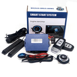 Smart Car Keyless Entry & Push Start System with Remote Engine Start and Anti-Theft Features