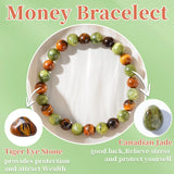 Prosperity & Abundance Natural Stone Healing Bracelet
