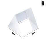 Optical Glass Triangular Prism for Light Experiments & Rainbow Photography