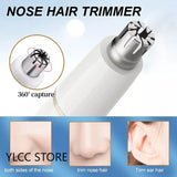 5-in-1 Electric Shaver for Women - Painless Facial, Bikini & Body Hair Remover with USB Charging