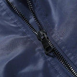 Men’s Embroidered Bomber Jacket – Military-Style Aviator Outerwear for Autumn & Winter