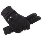 Men’s Winter Windproof Touchscreen Gloves – Cold-Weather Cycling & Motorcycle Riding