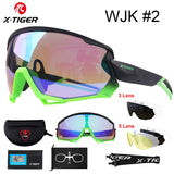 X-TIGER Cycling Sunglasses – Lightweight, UV Protection, Multi-Lens Sports Eyewear for Men & Women