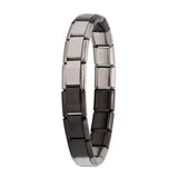 Stainless Steel Hologram Bracelet – Stylish & Durable Unisex Link Chain Jewelry