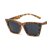 Vintage Cat Eye Sunglasses – Small Square Frame Retro Shades for Women