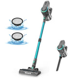 Cordless 6-in-1 Stick Vacuum Cleaner with HEPA Filter – Lightweight Handheld Vacuum for Home & Carpet