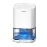 Compact Thermoelectric Dehumidifier for Small Rooms – Quiet Moisture Remover with Auto Shut-Off & Removable Tank