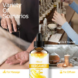 Bergamot Essential Oil for Massage and Aromatherapy – Pure & Natural