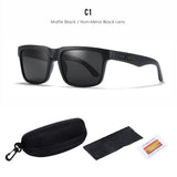 KDEAM Polarized Sunglasses – Trendy UV400 Square Frame Eyewear for Men & Women