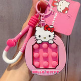 Hello Kitty Metal Keychain – Cute Bag Charm & Cosplay Accessory for Teens and Fans