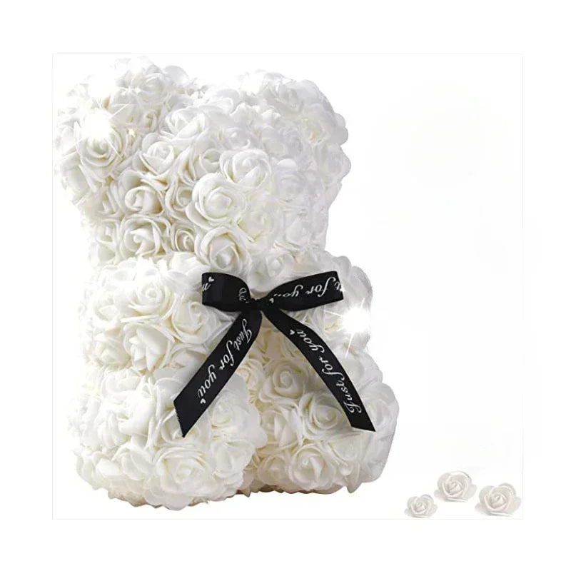 Osito de peluche Eternal Rose: regalo romántico para el Día de la Madre, el Día de San Valentín y ocasiones especiales
