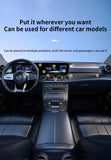 Car Magnetic Vacuum Adsorption Bracket – 360° Rotating Aluminum Alloy Phone Holder