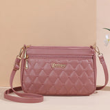 Elegante cartera de piel sintética: bolso de mano elegante y versátil para mujer