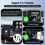 Wireless CarPlay and Android Auto Adapter for Seamless Hands-Free Connectivity