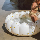 Inflatable PVC Kiddie Pool – Portable Round Splash Pool for Backyard & Indoor Fun