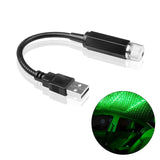 USB-Powered LED Star Projector – Adjustable Galaxy Night Light for Car & Room Decor