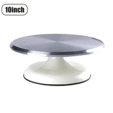 Aluminum Alloy Cake Turntable Rotating Decorating Stand for Perfect Cake Designs