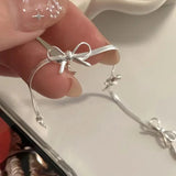 Elegant Bowknot Snake Chain Bracelet for Women