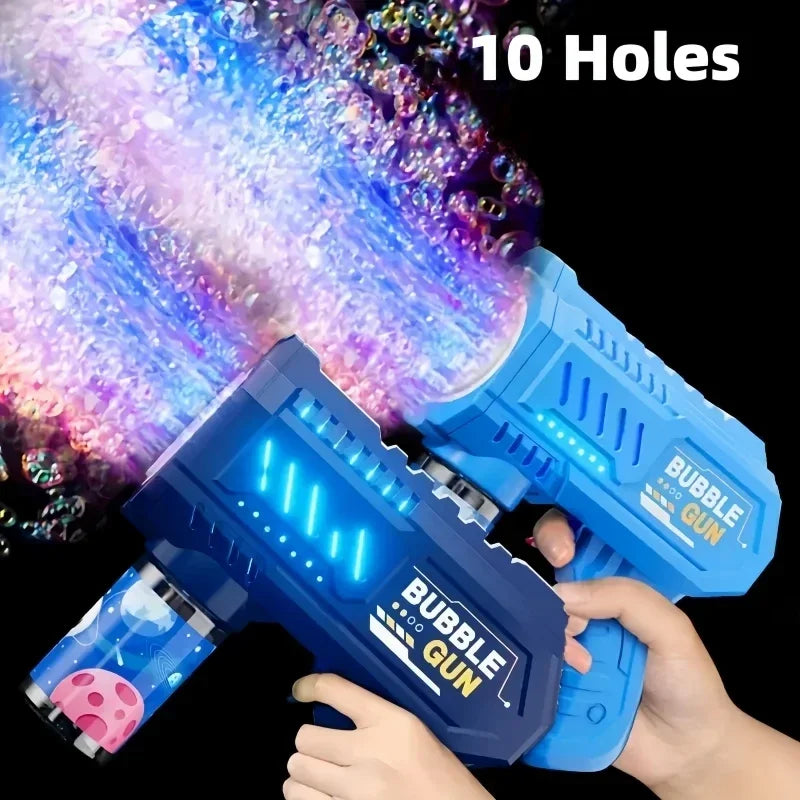 Kids Bubble Gun – Non-Toxic, Spill-Free Cartoon Bubble Blower Toy for All Ages