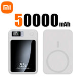100000mAh Magnetic Wireless Power Bank – 22.5W Super Fast Charging for iPhone, Samsung & More