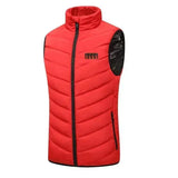 Men’s USB Heated Vest – Infrared Thermal Sleeveless Jacket for Winter Hiking & Outdoor Warmth