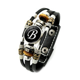 Pulsera con letra inicial personalizada: un regalo elegante y significativo para hombres