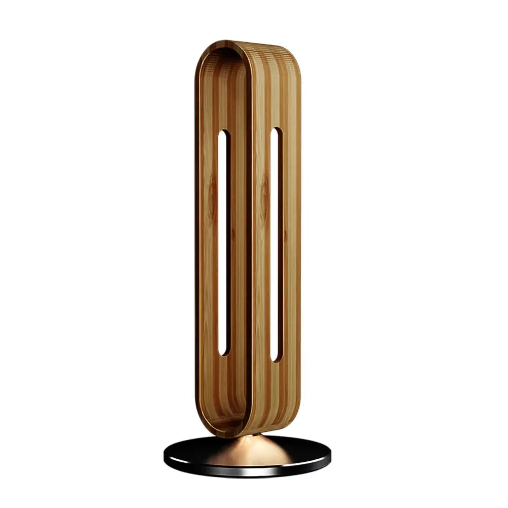 Soporte para auriculares de madera de bambú y aluminio: expositor de auriculares para juegos y soporte para guardar auriculares