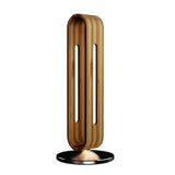 Soporte para auriculares de madera de bambú y aluminio: expositor de auriculares para juegos y soporte para guardar auriculares