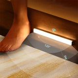USB Rechargeable Motion Sensor Night Light – LED, Wireless, Magnetic, Energy-Efficient for Closet, Kitchen, Bedroom