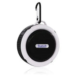 Portable Waterproof Bluetooth Speaker – 5W Compact Wireless Speaker with Suction Cup & Stereo Sound