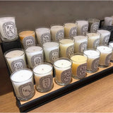 Vela de aromaterapia francesa de lujo: aroma natural duradero para un hogar fresco y elegante