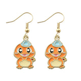 Pokémon Metal Pendant Necklace - Pikachu, Squirtle & Charmander Anime Jewelry