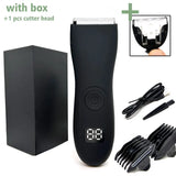 Professional Rechargeable Hair Clipper & Beard Trimmer - All-in-One Body Grooming Kit for Men