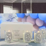 Vela perfumada romántica transparente: elegante vela aromática para bodas y regalos