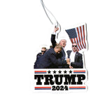 Donald Trump Car Air Freshener - Funny Hanging JDM Style Auto Accessory