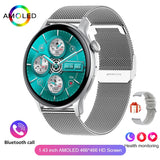 AMOLED Smart Watch with Bluetooth Calling, Fitness Tracking & AI Voice Assistant