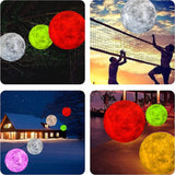 40cm LED Moon Light Ball - 16 Color Remote Control Inflatable Floating Decor